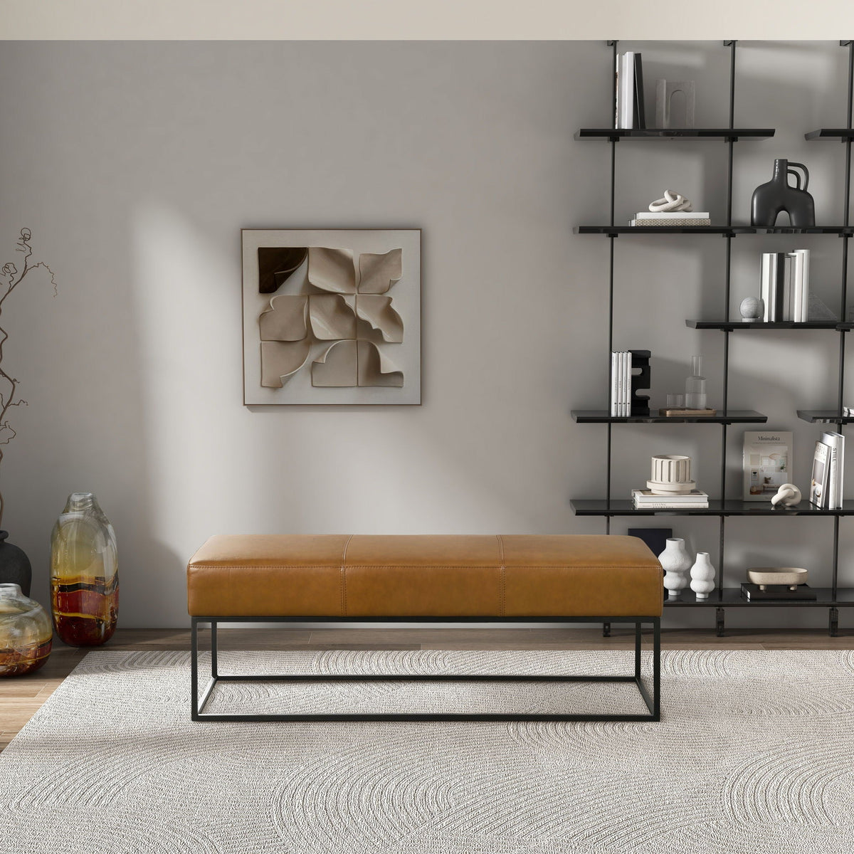 Odessa - Bench - Tan, photo 4 of 4