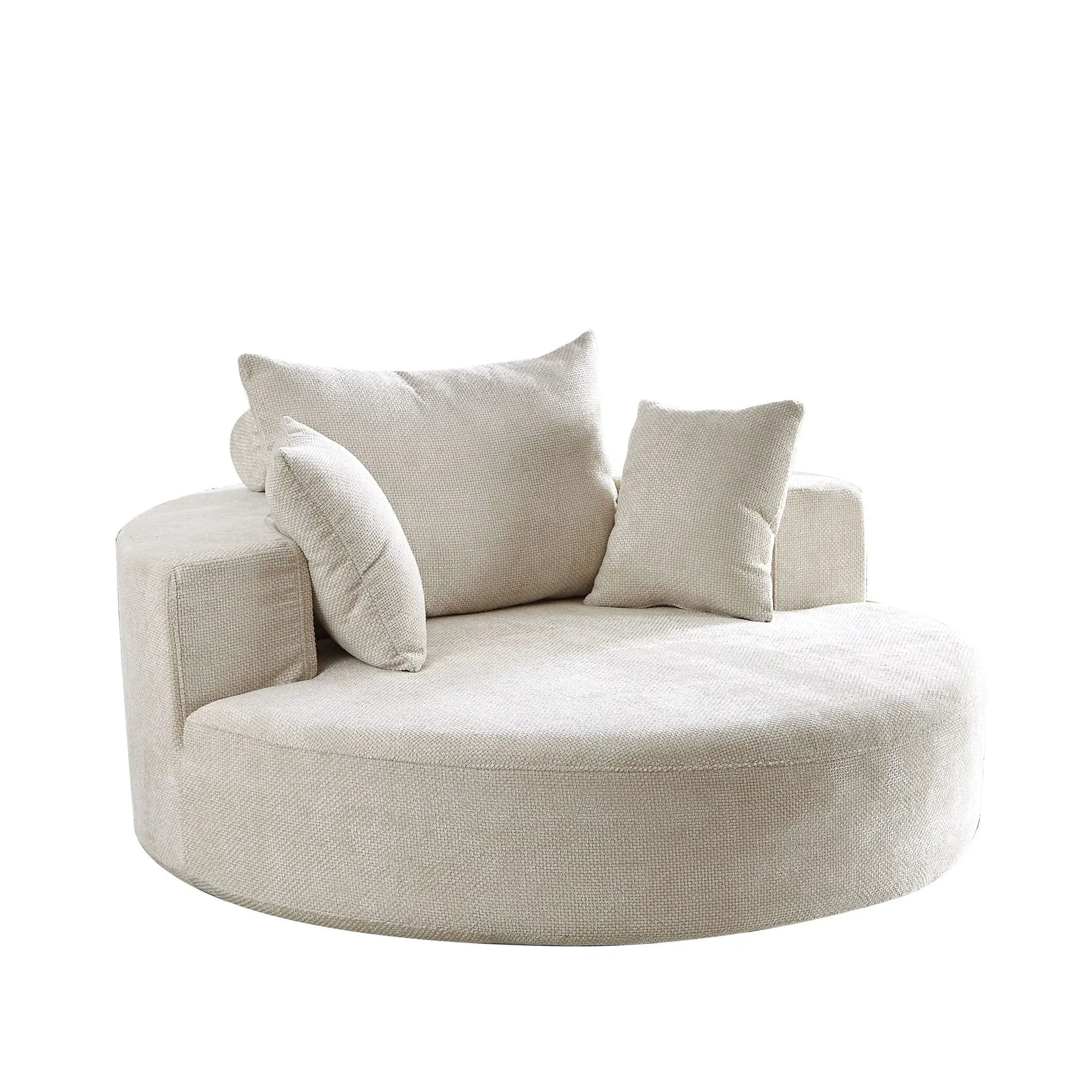 Swivel Chair With Rotating Base For Living Room by HouseOfZazla