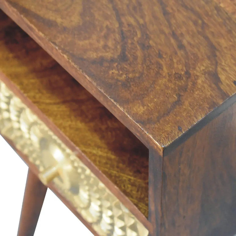Eden - Mini Nightstand - Chestnut by HouseOfZazla
