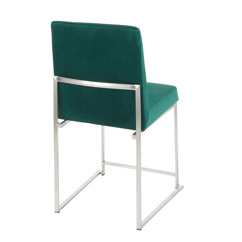 Fuji - Contemporary Modern Elegance High Back Dining Chair (Set of 2) by Unique Piece Furniture