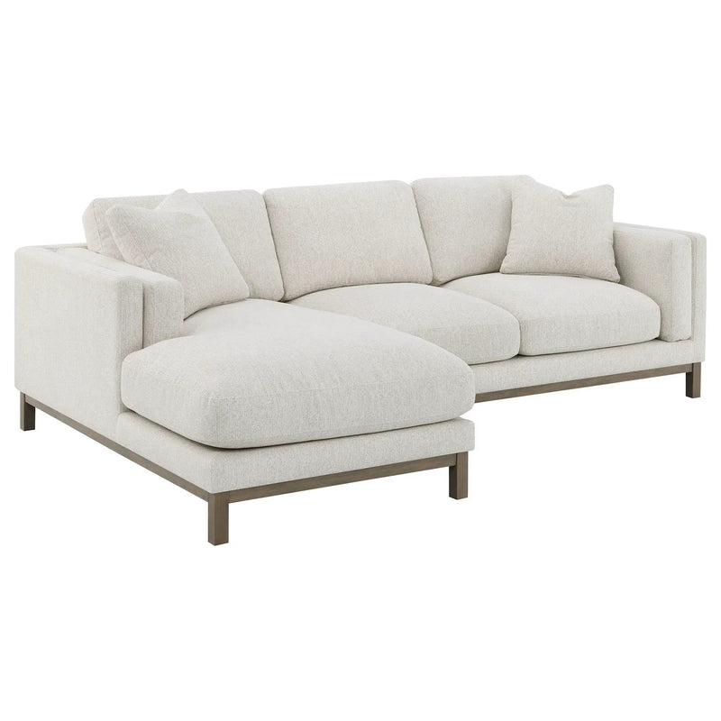 O'Brien - Sectional Sofa With Left Chaise - Sand by HouseOfZazla