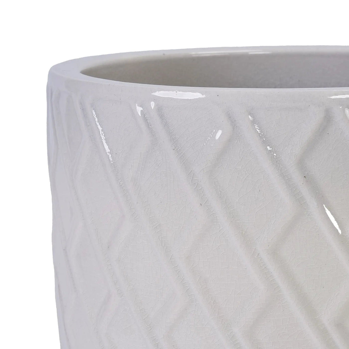 Ceramic Flowerpot, Planter For Patio, Garden, Windowsill by HouseOfZazla