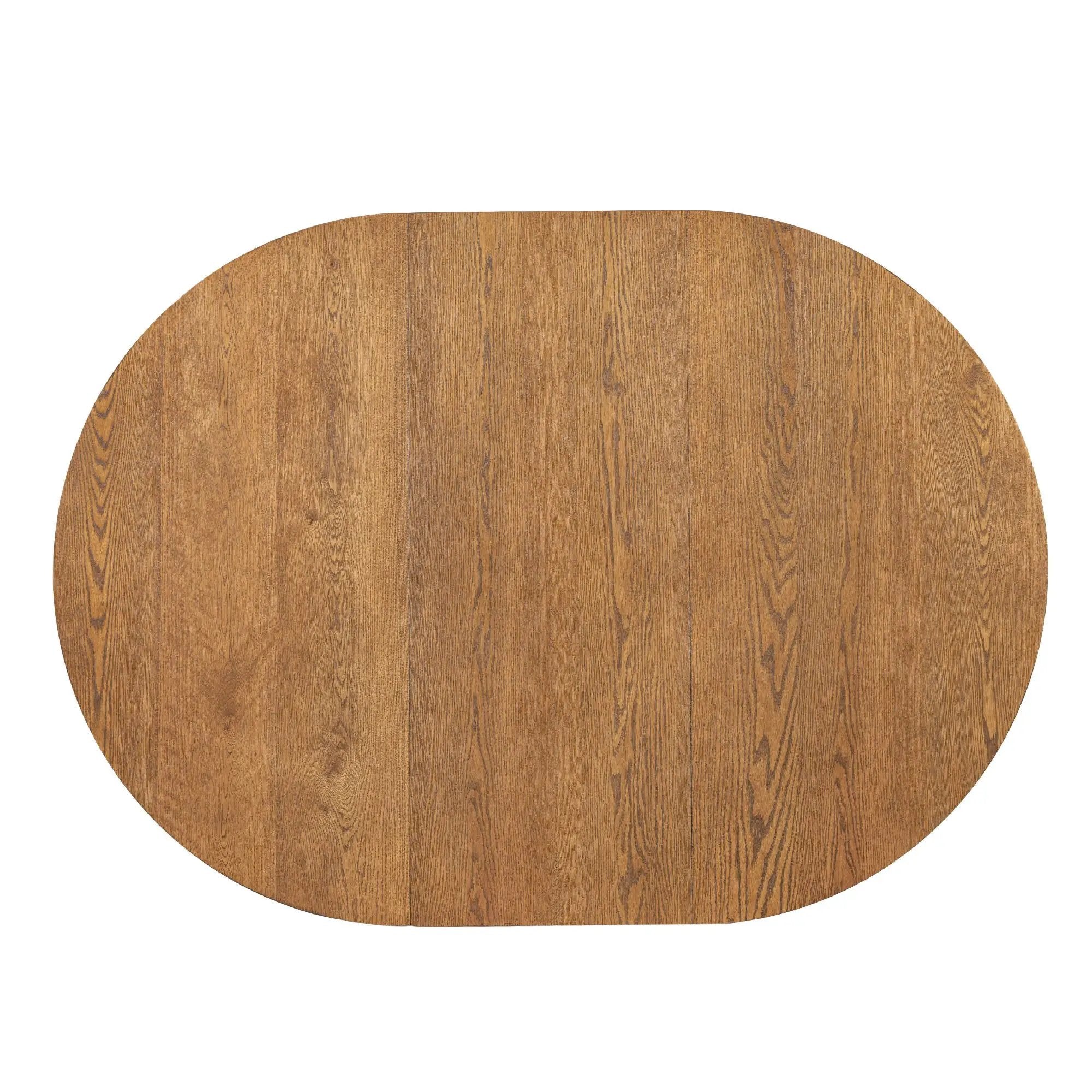 Topmax - 5 Piece Modern Extendable Round Dining Table Set With Removable Leaf For Small Places by HouseOfZazla