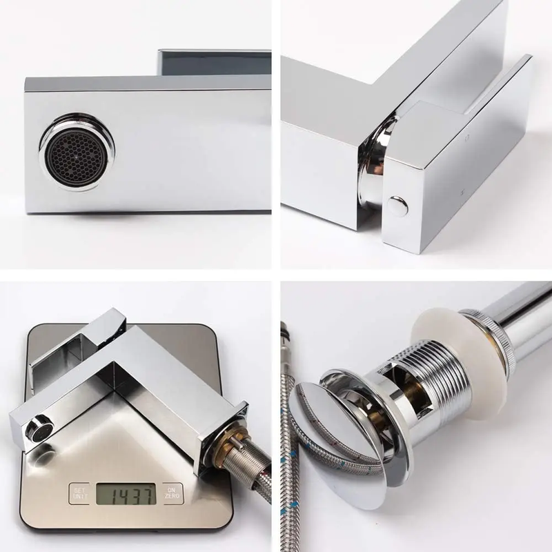 Modern Chrome Bathroom Sink Faucet by HouseOfZazla