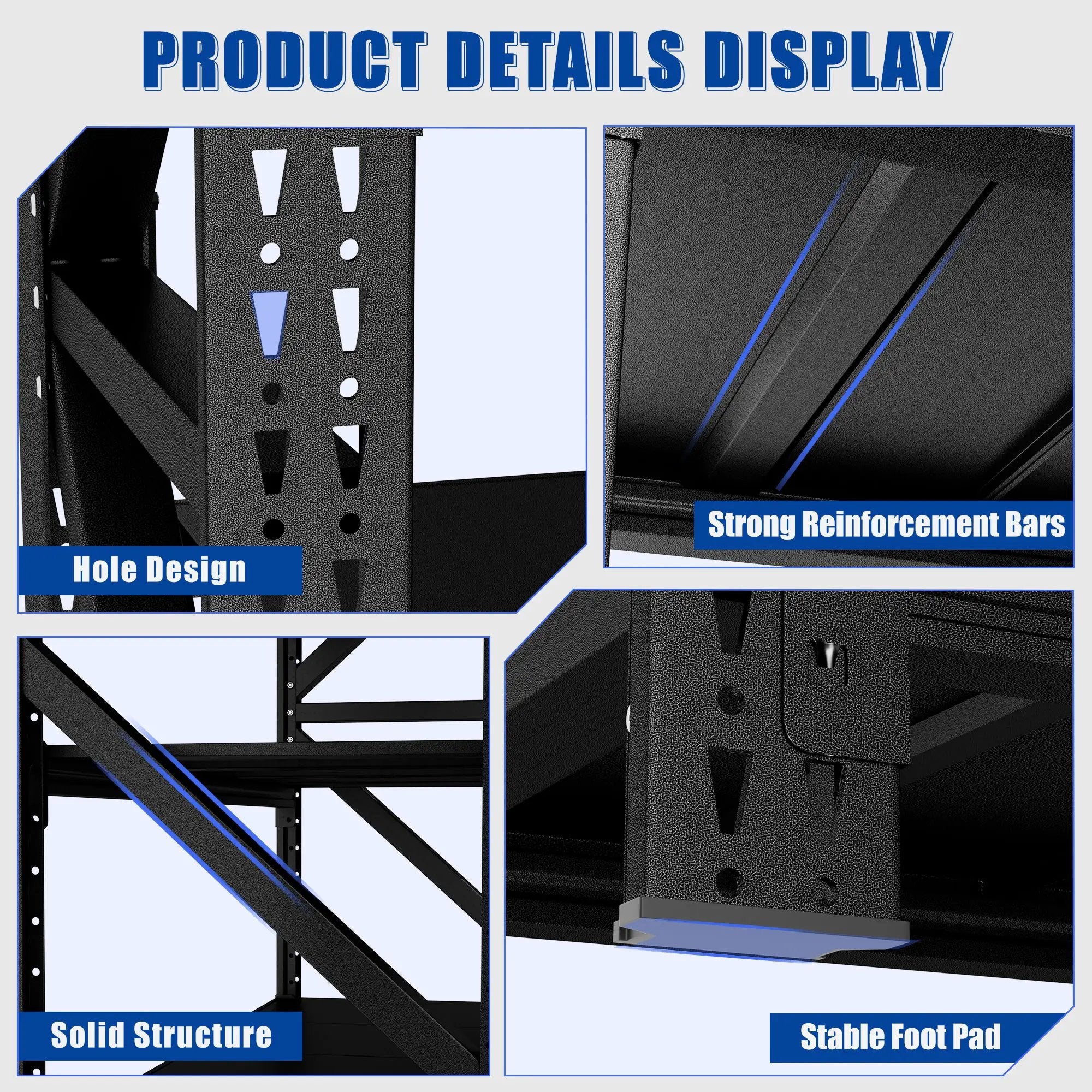 Heavy Duty Garage Shelving 6000LBS by HouseOfZazla