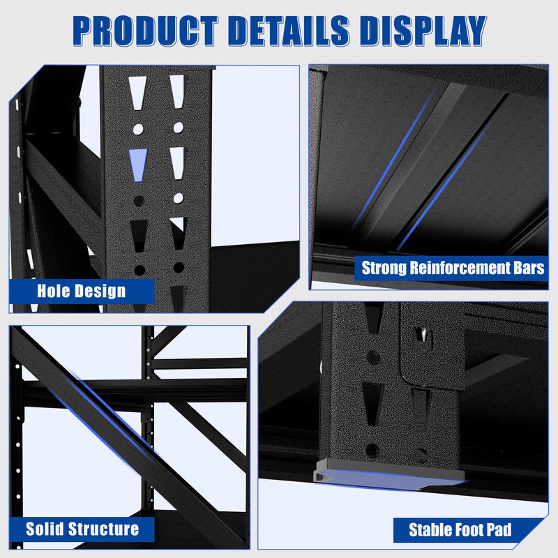 Heavy Duty Garage Shelving 6000LBS by HouseOfZazla