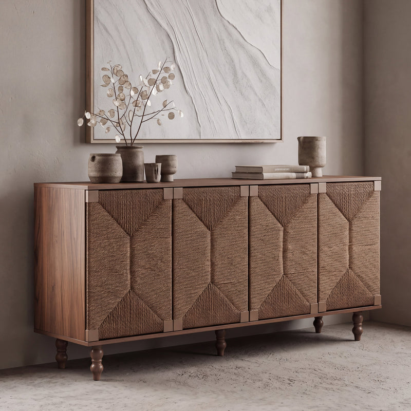 Accent Sideboard Buffet with MDF Construction, photo 2 of 10