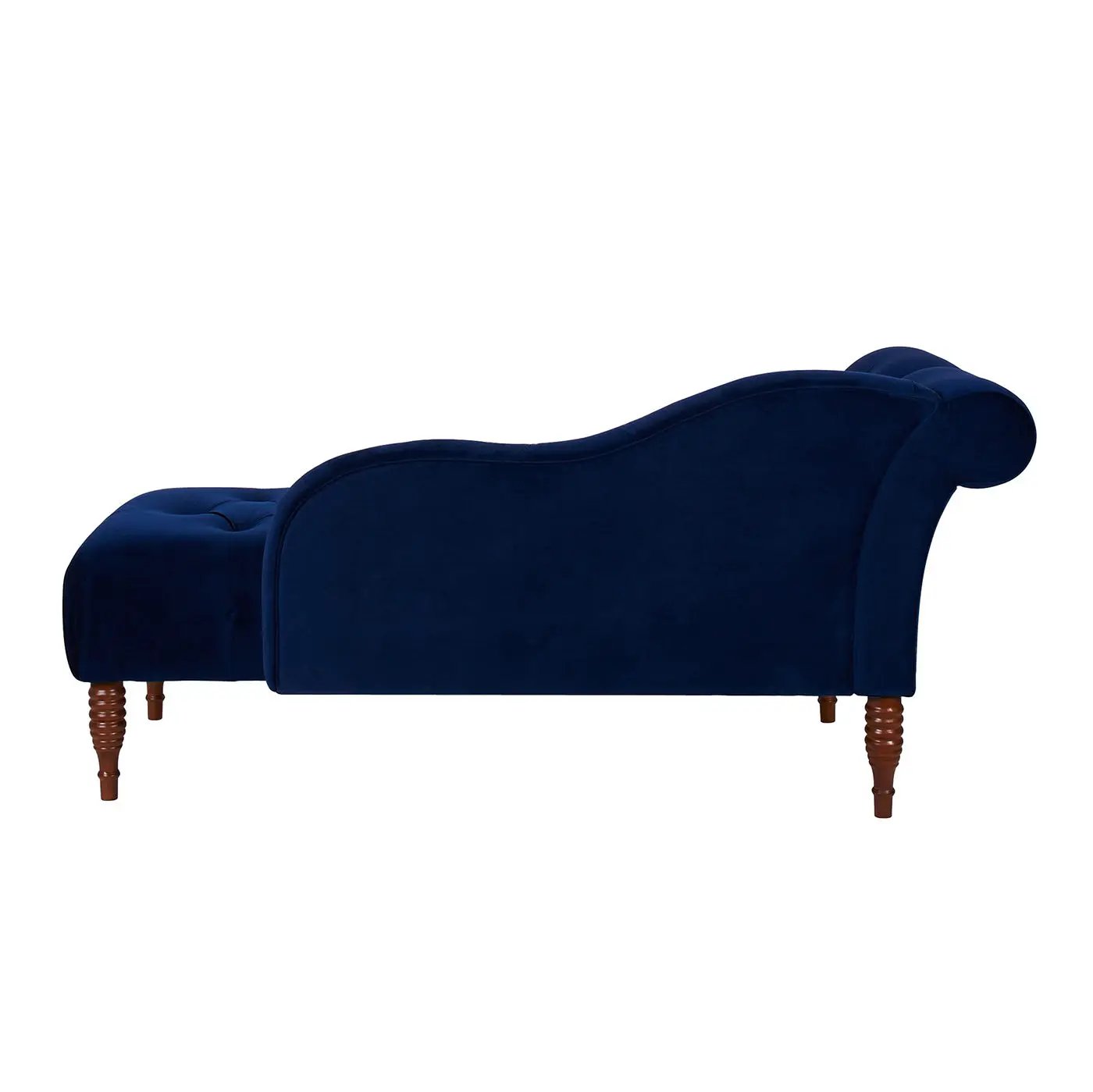 Samuel - Tufted Roll Arm Chaise Lounge by HouseOfZazla