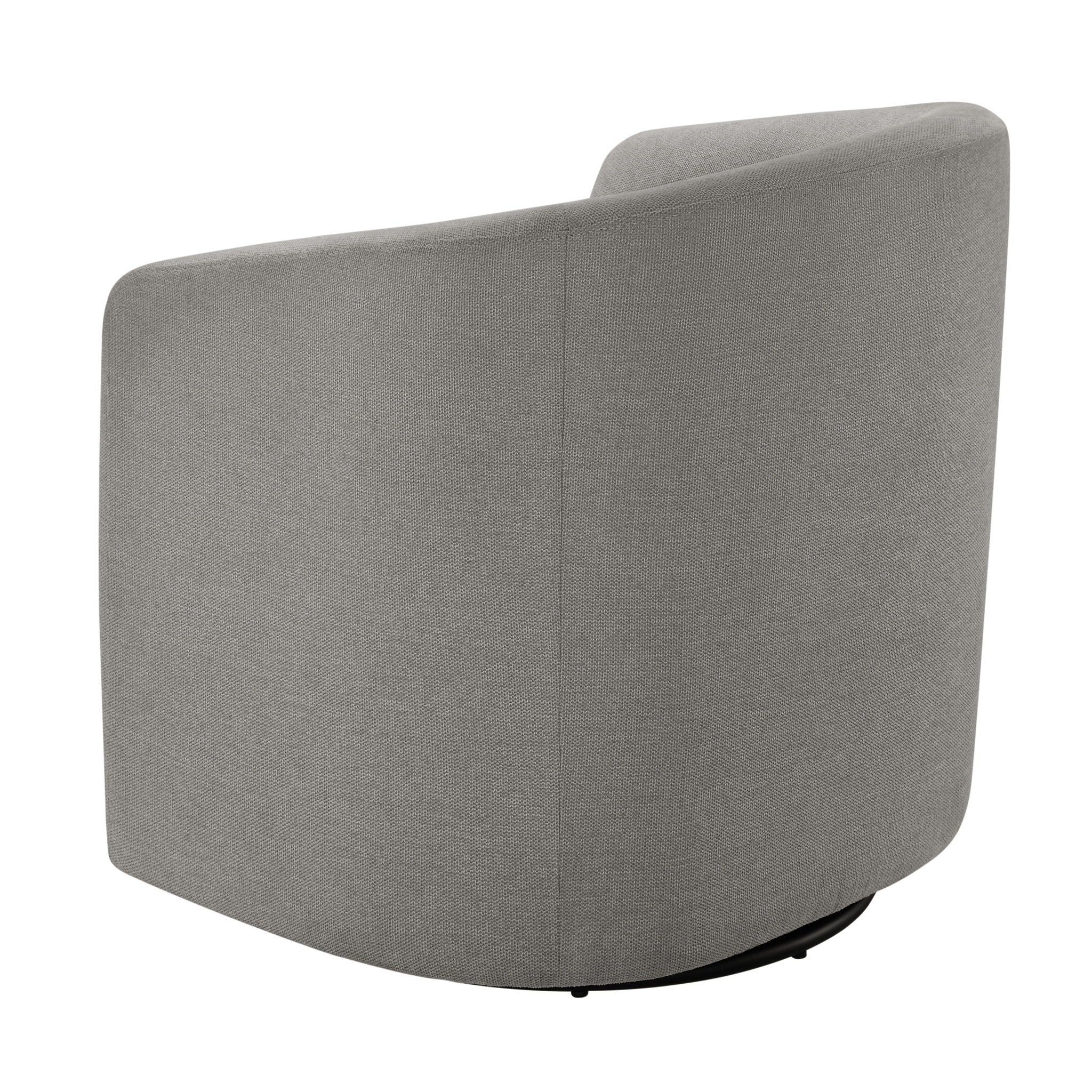 Ardena - Modern Swivel Barrel Chair by HouseOfZazla