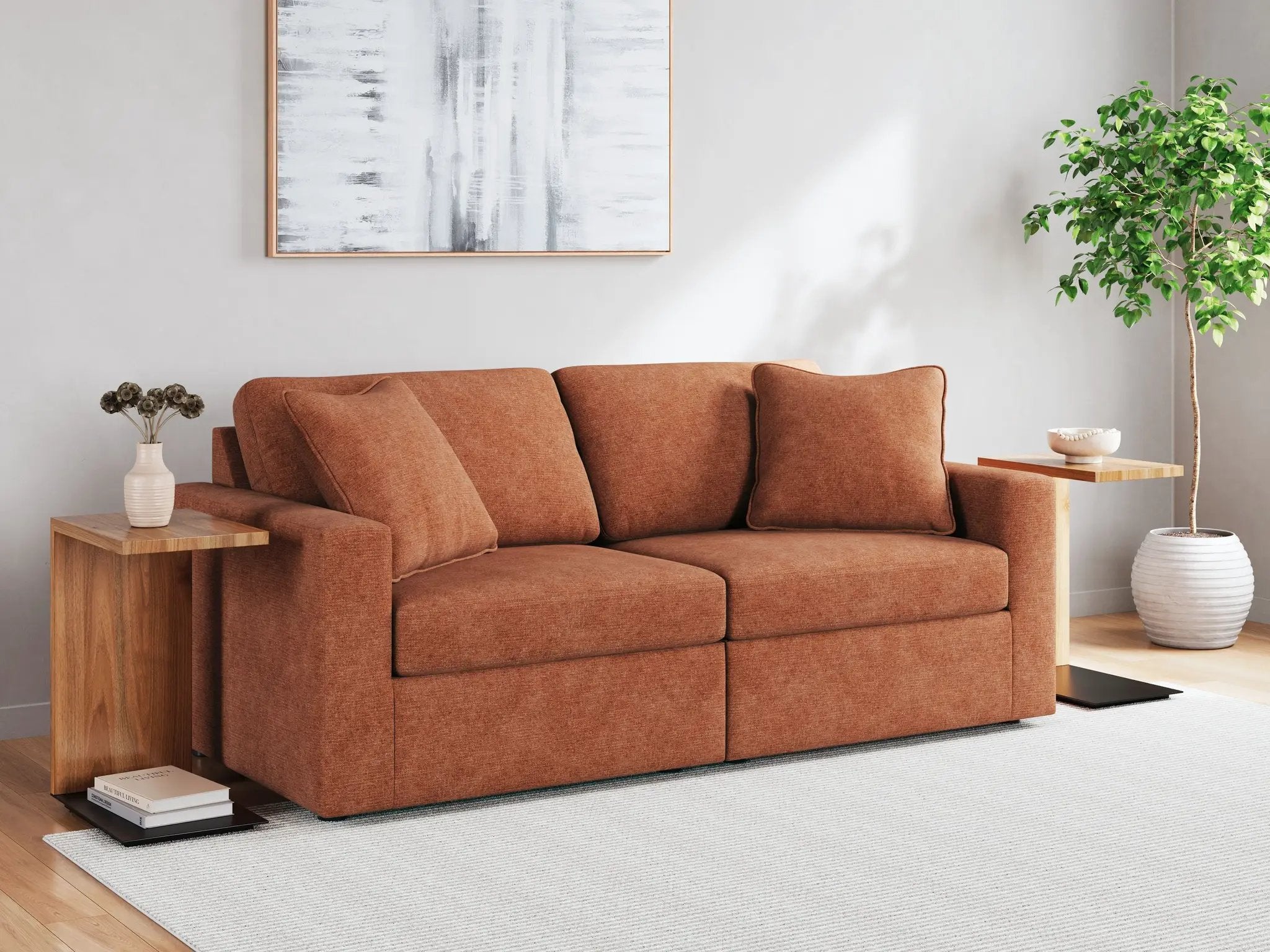 Modmax - Sectional - Spice by Unique Piece Furniture