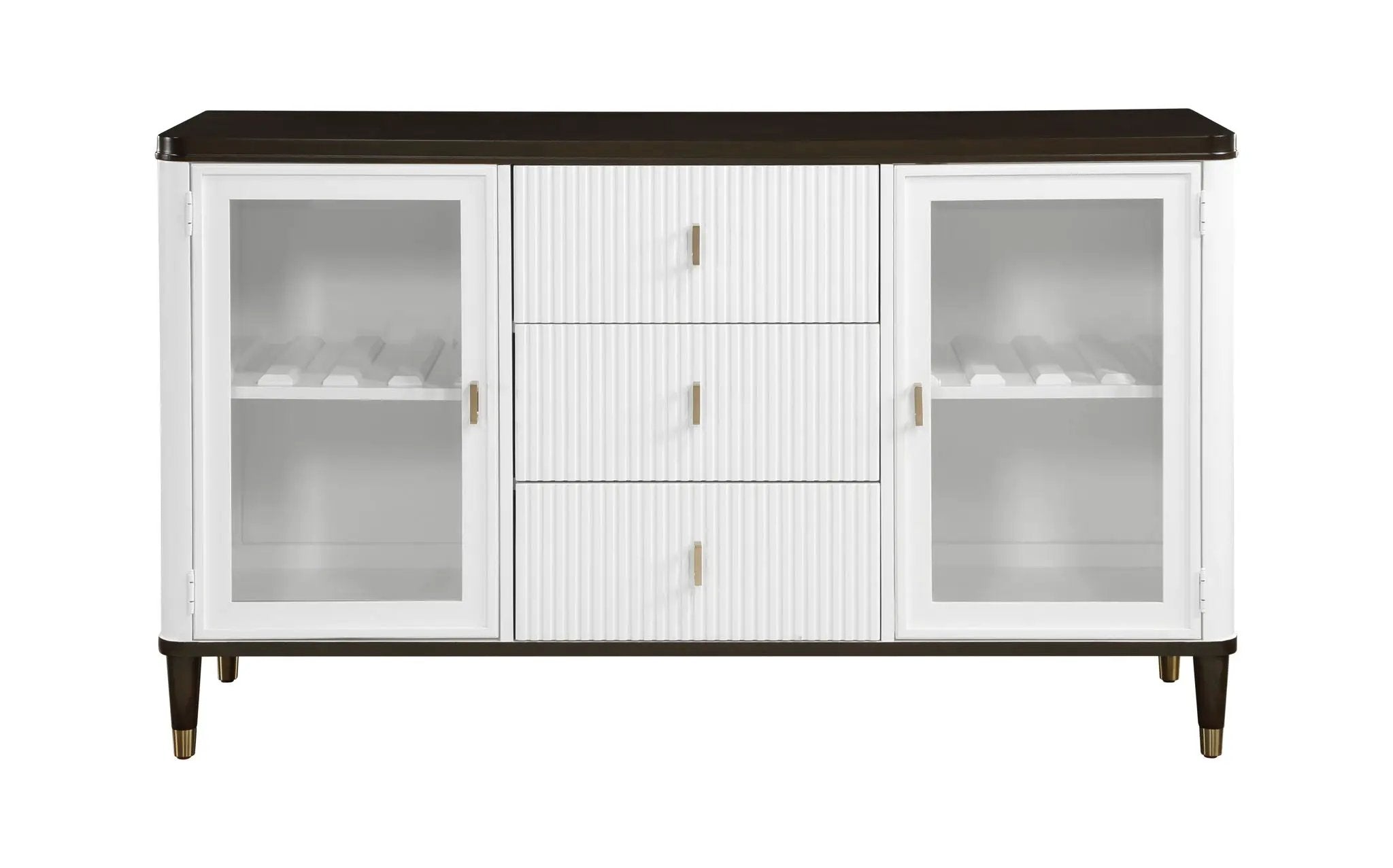 Carene - Server - Brown / White by Unique Piece Furniture