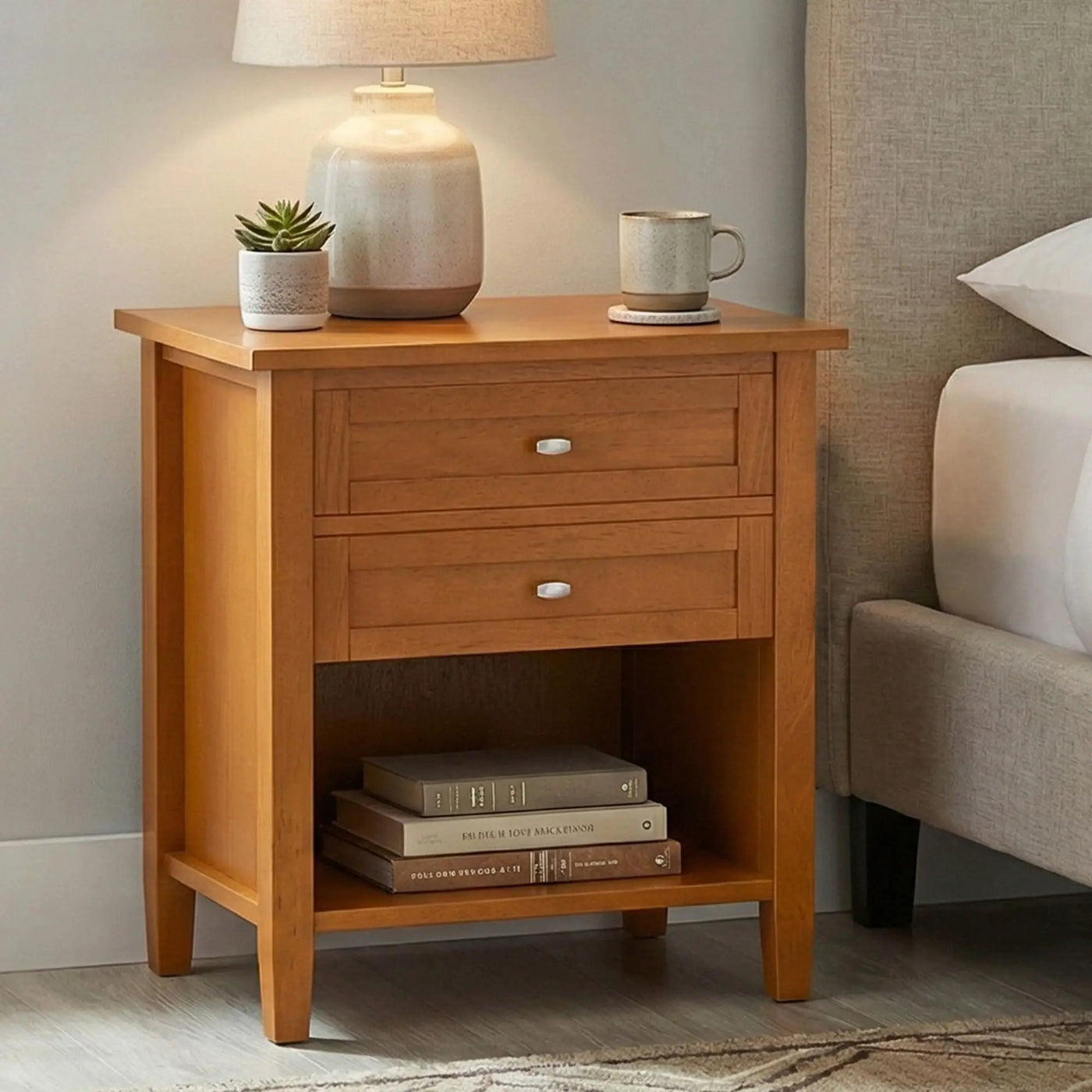Warm Shaker - Bedside Table by HouseOfZazla