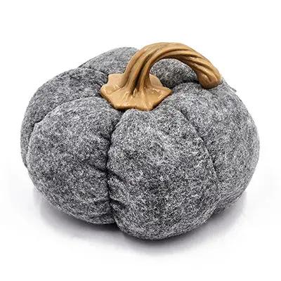 Pumpkin Ornament Decor For Holiday Harvest Festival Fall Festival & Thanksgiving (Set of 3) by Unique Piece Furniture