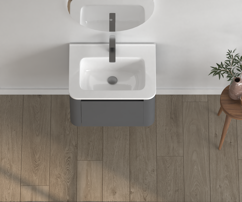 24" Wall-Mounted Bathroom Vanity by HouseOfZazla