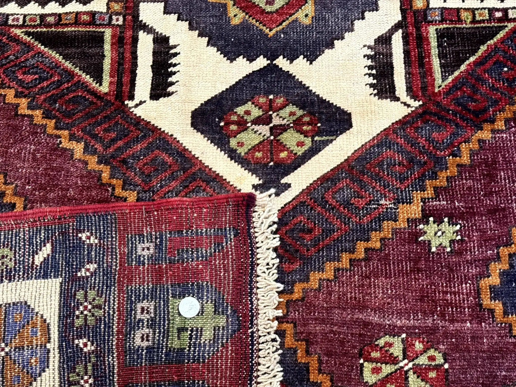 Turkish Kazak Rug 5x7, Geometric by Jewel Rugs