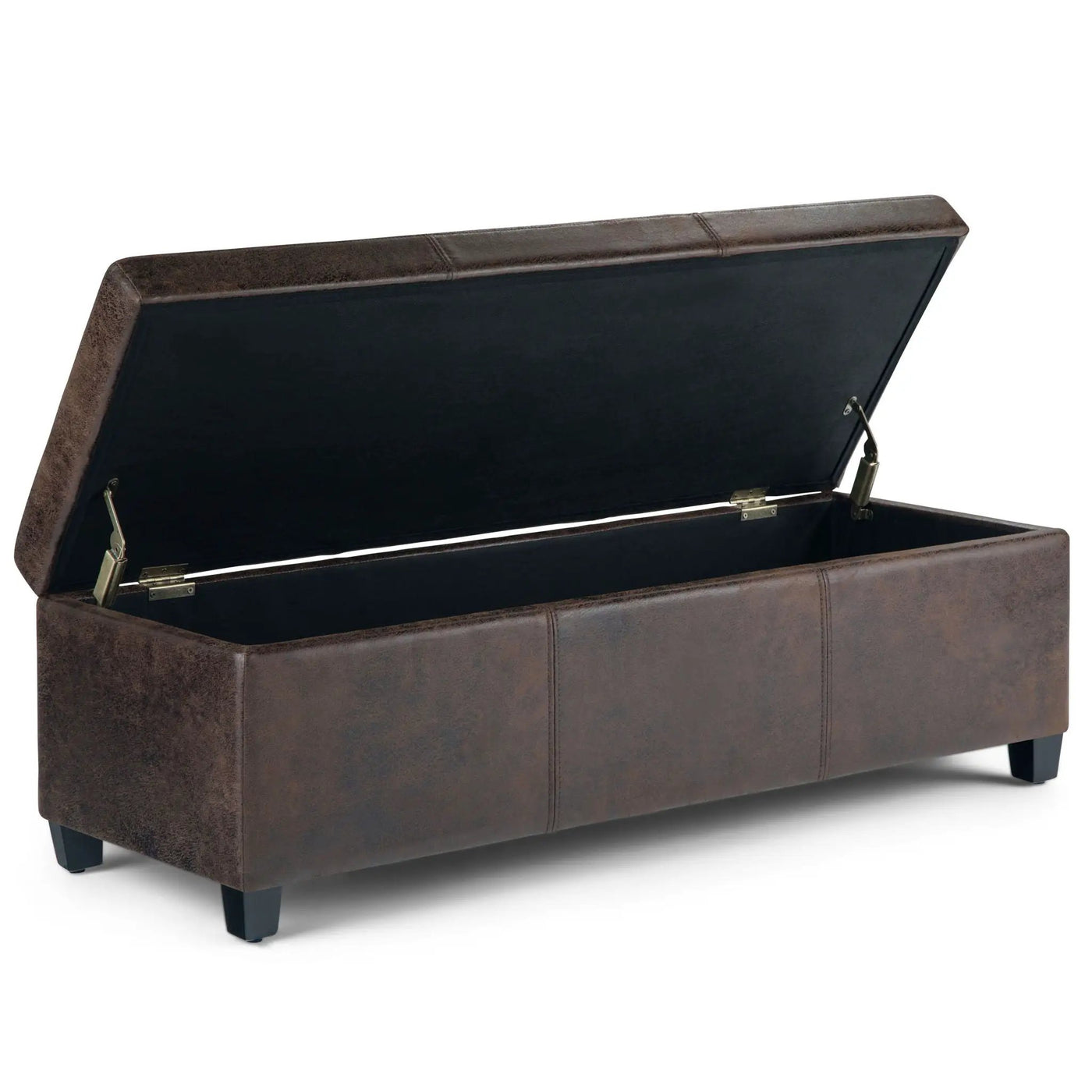 Avalon - Contemporary Storage Ottoman Bench by HouseOfZazla