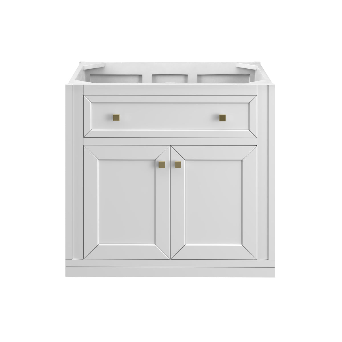 James Martin Chicago 30" Single Bathroom Vanity, Glossy White, view 17
