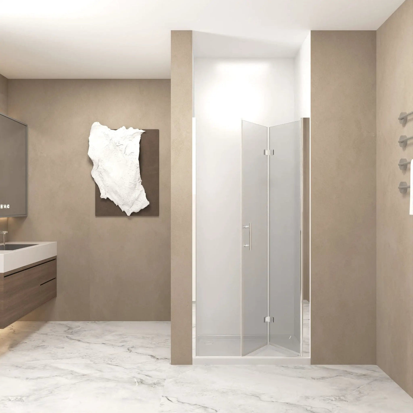 Bifold Shower Door by HouseOfZazla