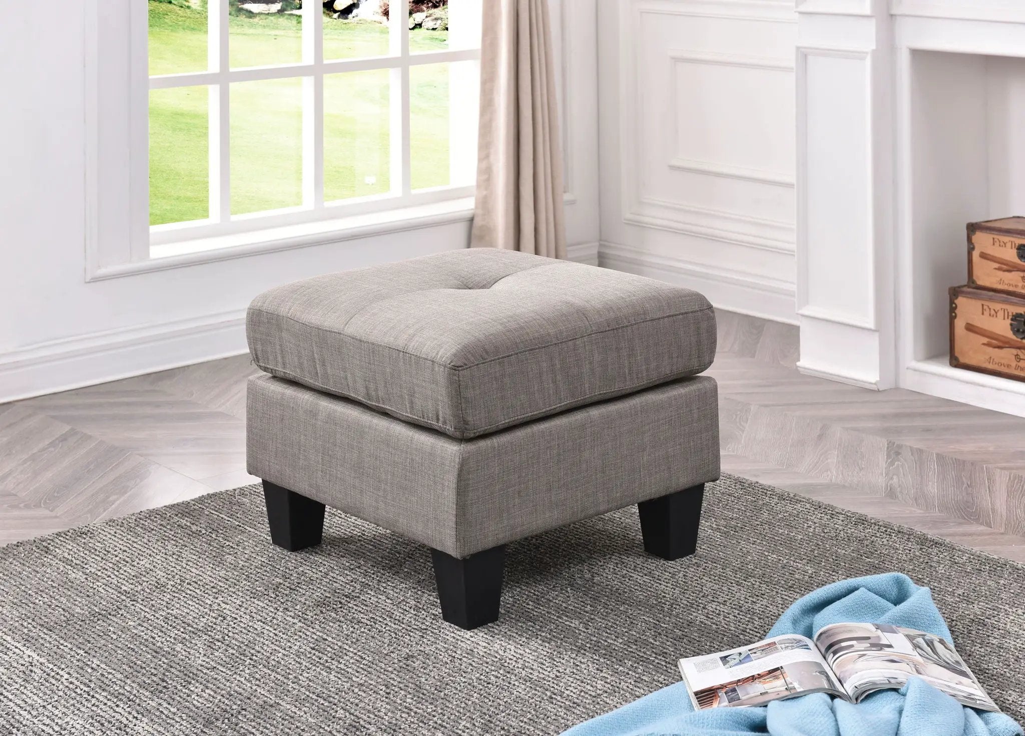 Casual Ottoman For Stylish Spaces by Unique Piece Furniture