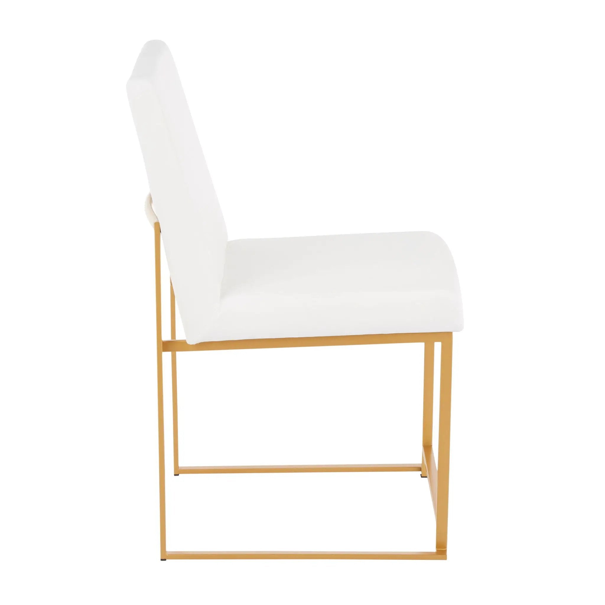 Fuji - Contemporary Stylish Frame, High Back Dining Chair (Set of 2) by HouseOfZazla