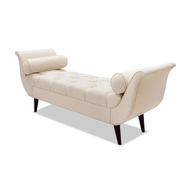 Alma - Tufted Flared Arm Entryway Bench by HouseOfZazla