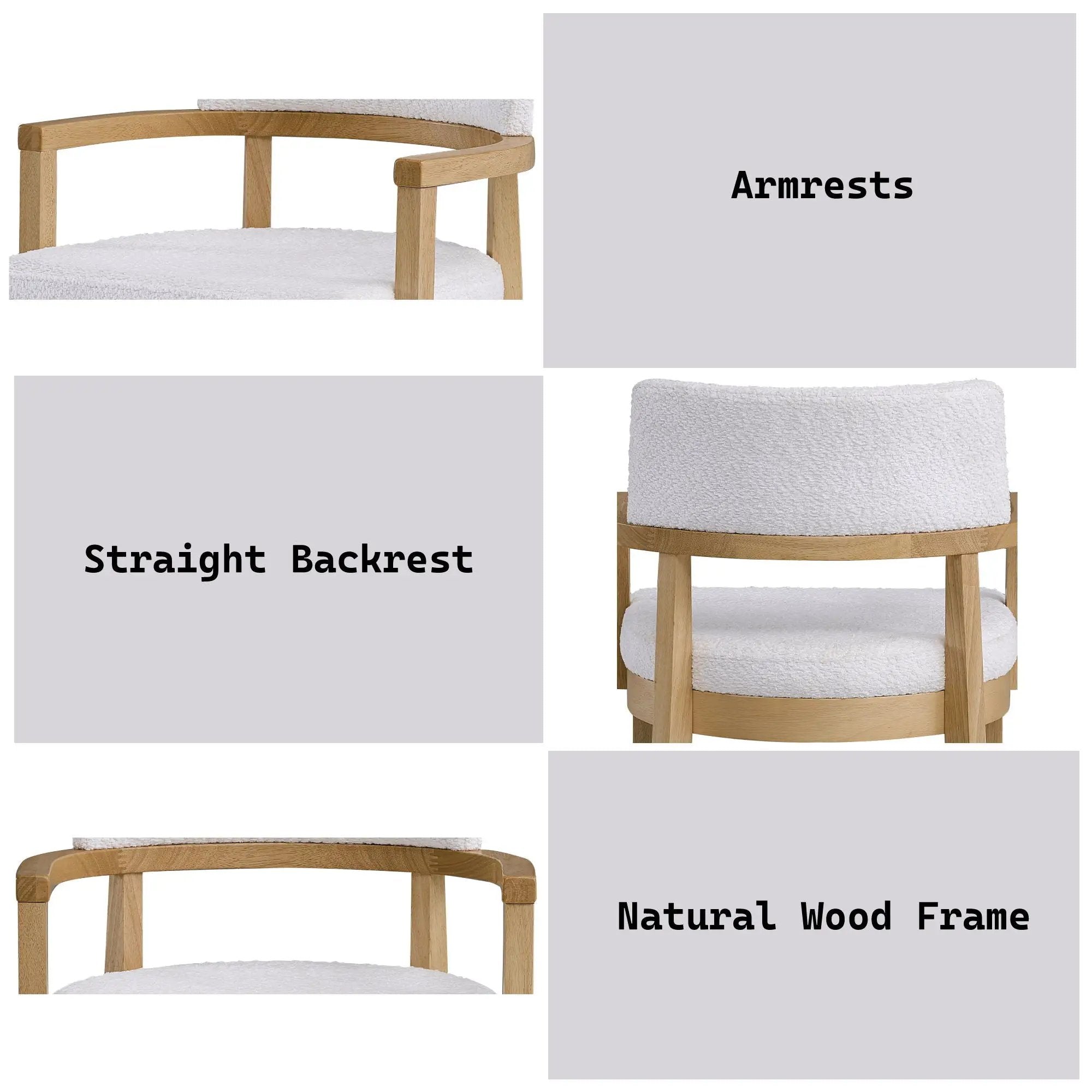 Side Chair (Set of 2) - White by Unique Piece Furniture