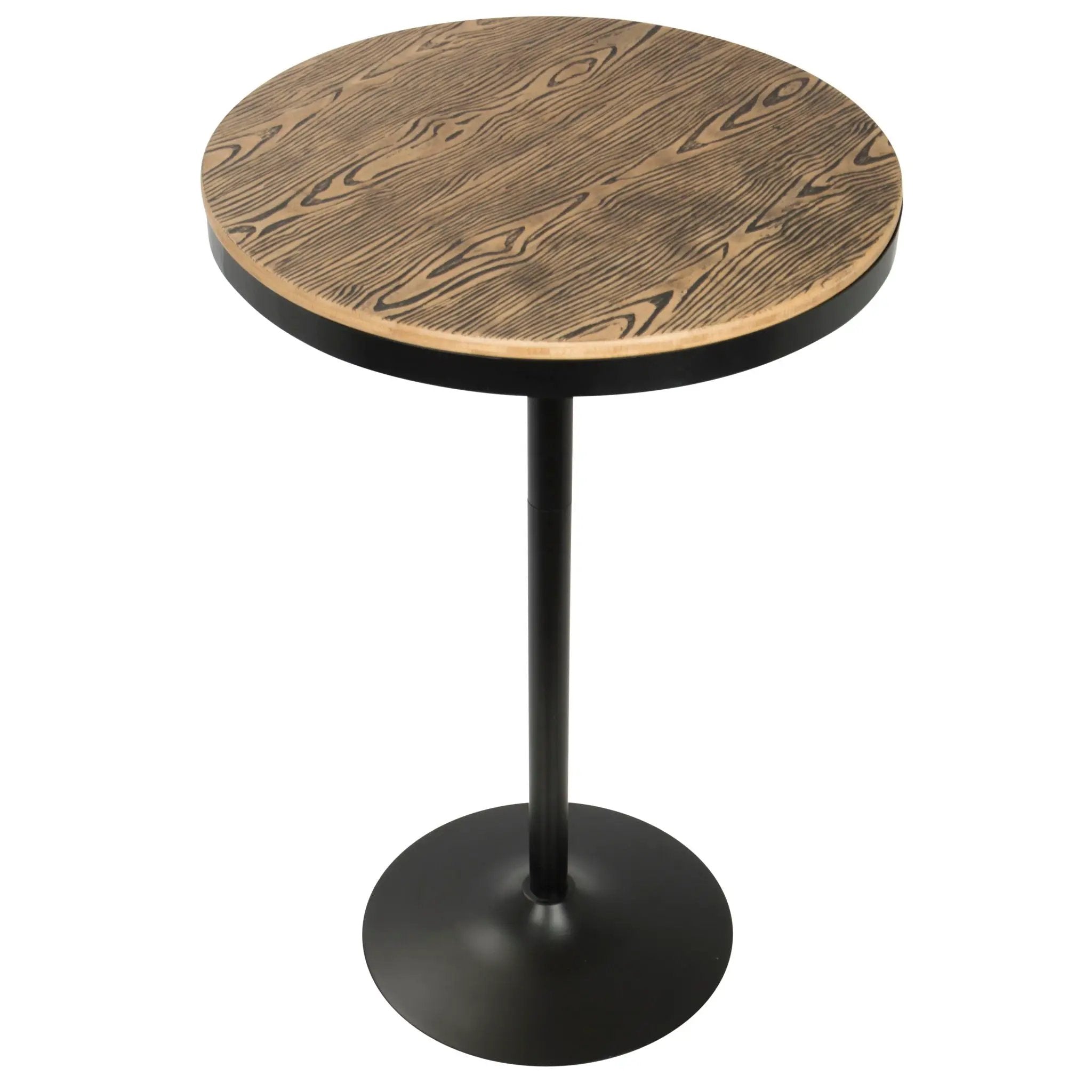 Dakota - Industrial Adjustable Bar Dinette Table by Unique Piece Furniture