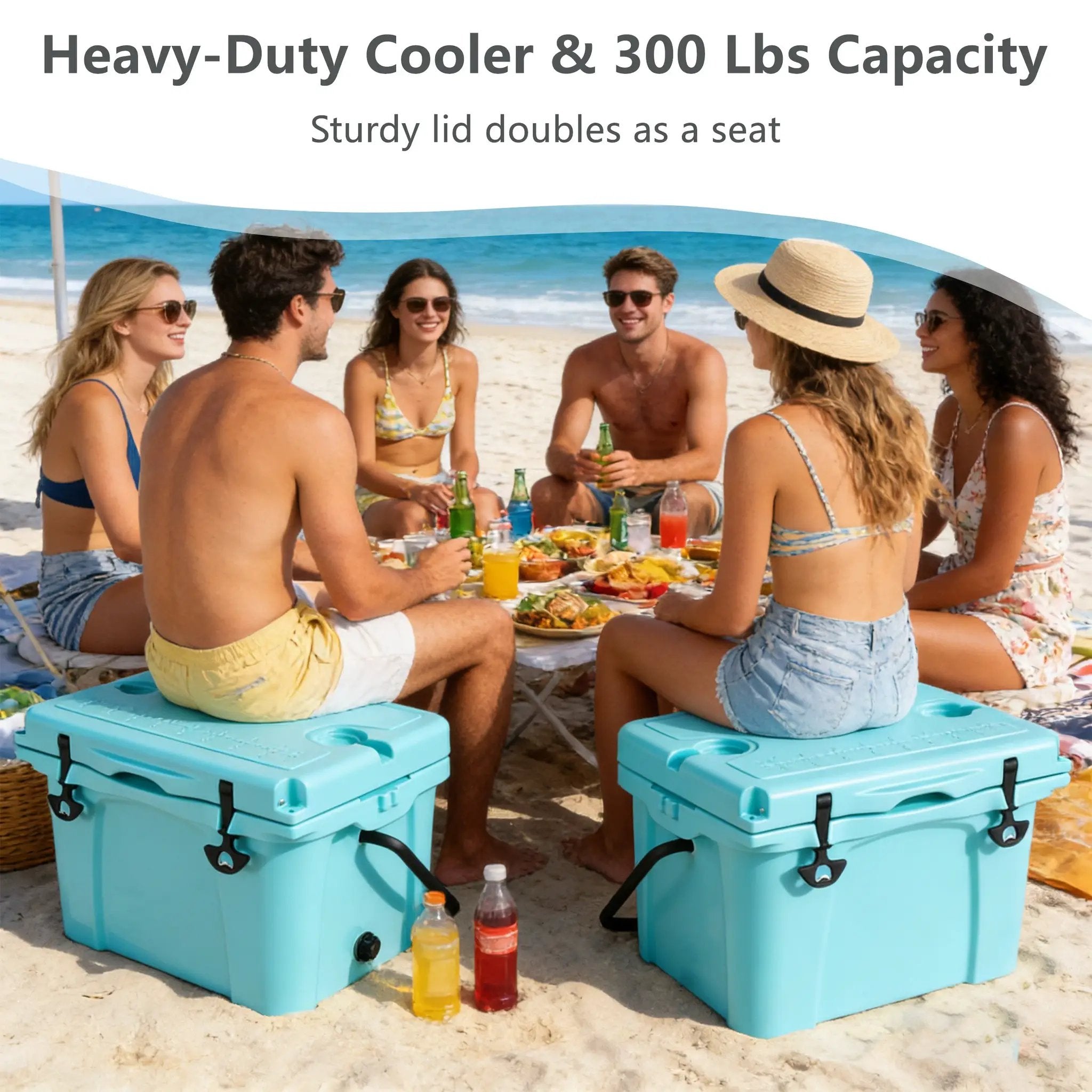 25QT Portable Insulated Cooler by HouseOfZazla