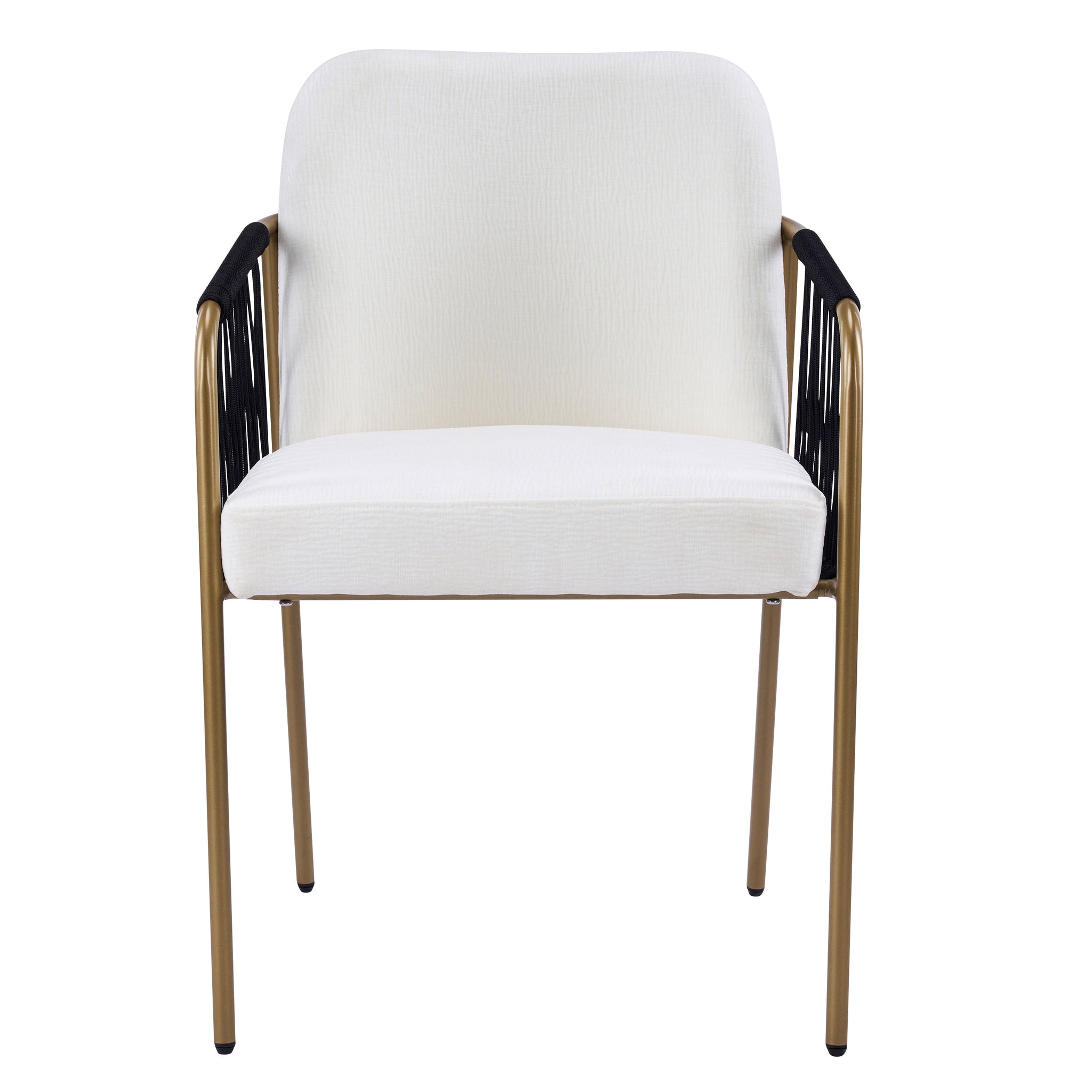 Modern Glam Upholstered Dining Chairs (Set of 2) by HouseOfZazla