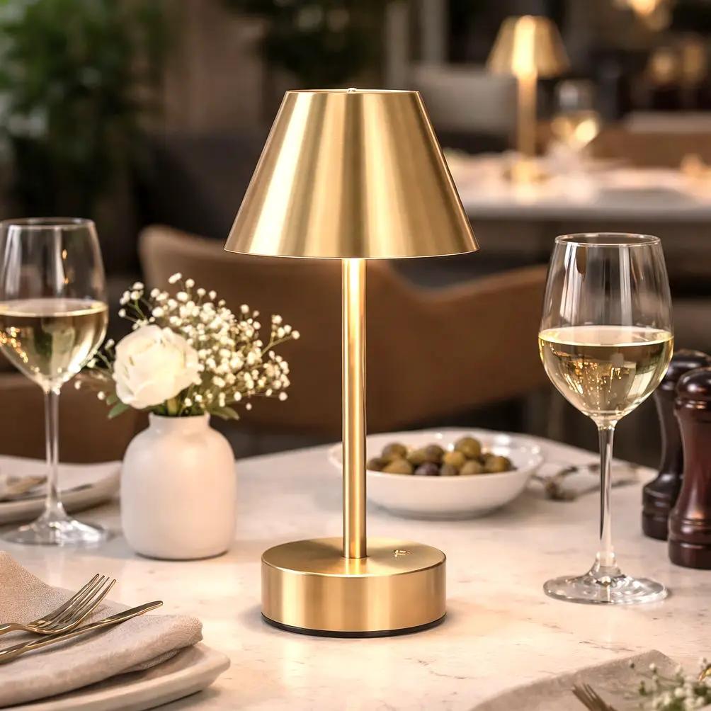 Elegance Rechargeable LED Table Lamp LED Touch Switch by HouseOfZazla