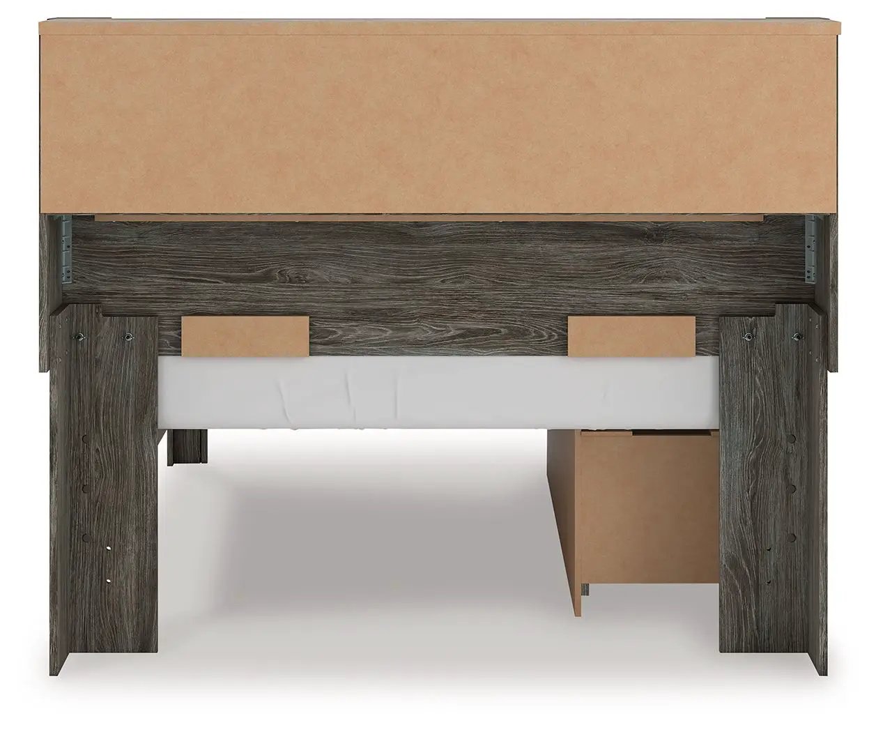 Frandern - Bookcase Panel Bed by Unique Piece Furniture