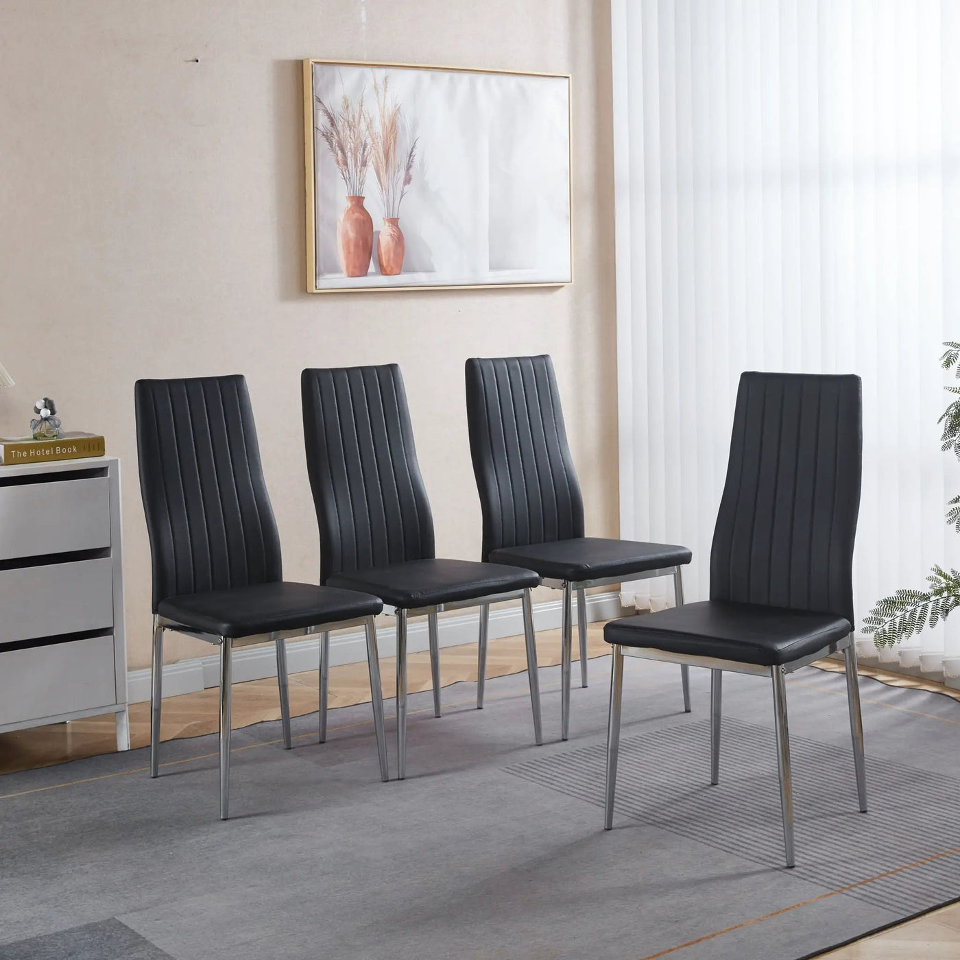 Minimalist Design Dining Chair (Set of 4) by HouseOfZazla