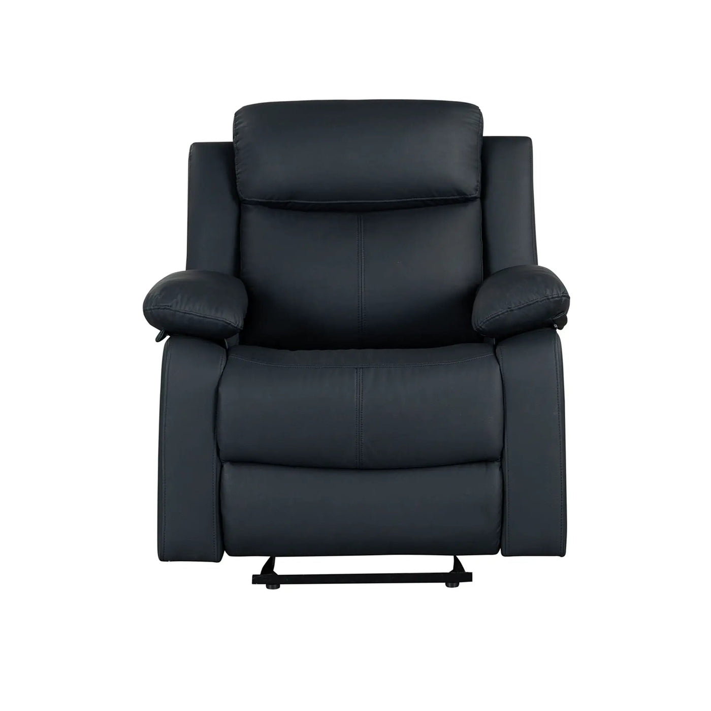 Blanche - Glider Recliner With LED, Pillow Top Arms by HouseOfZazla