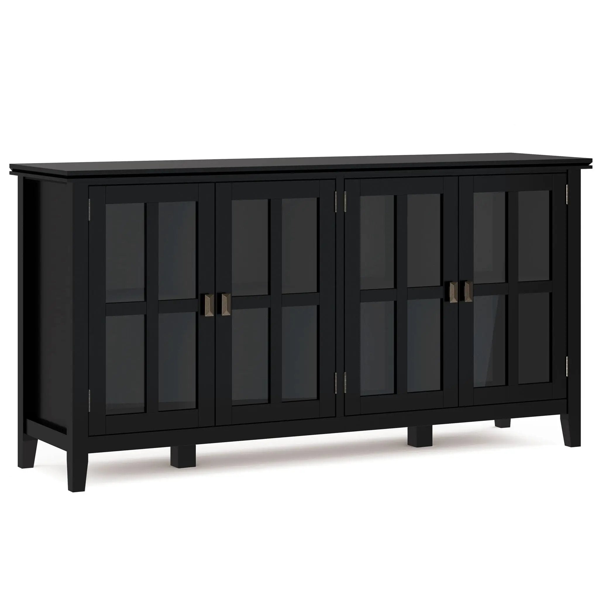 Artisan - Handcrafted Wide 4 Door Storage Cabinet by Unique Piece Furniture