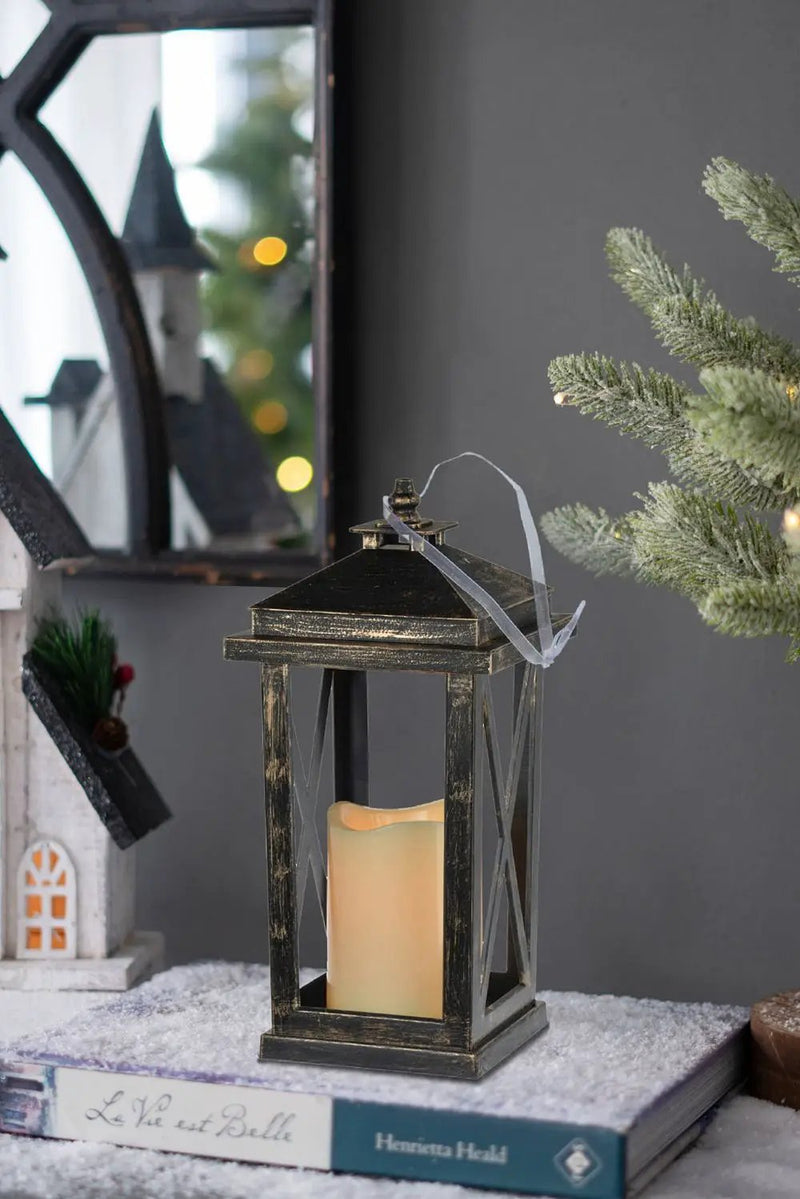 Menifee - Lantern With Led Candle (Set of 2) by Unique Piece Furniture