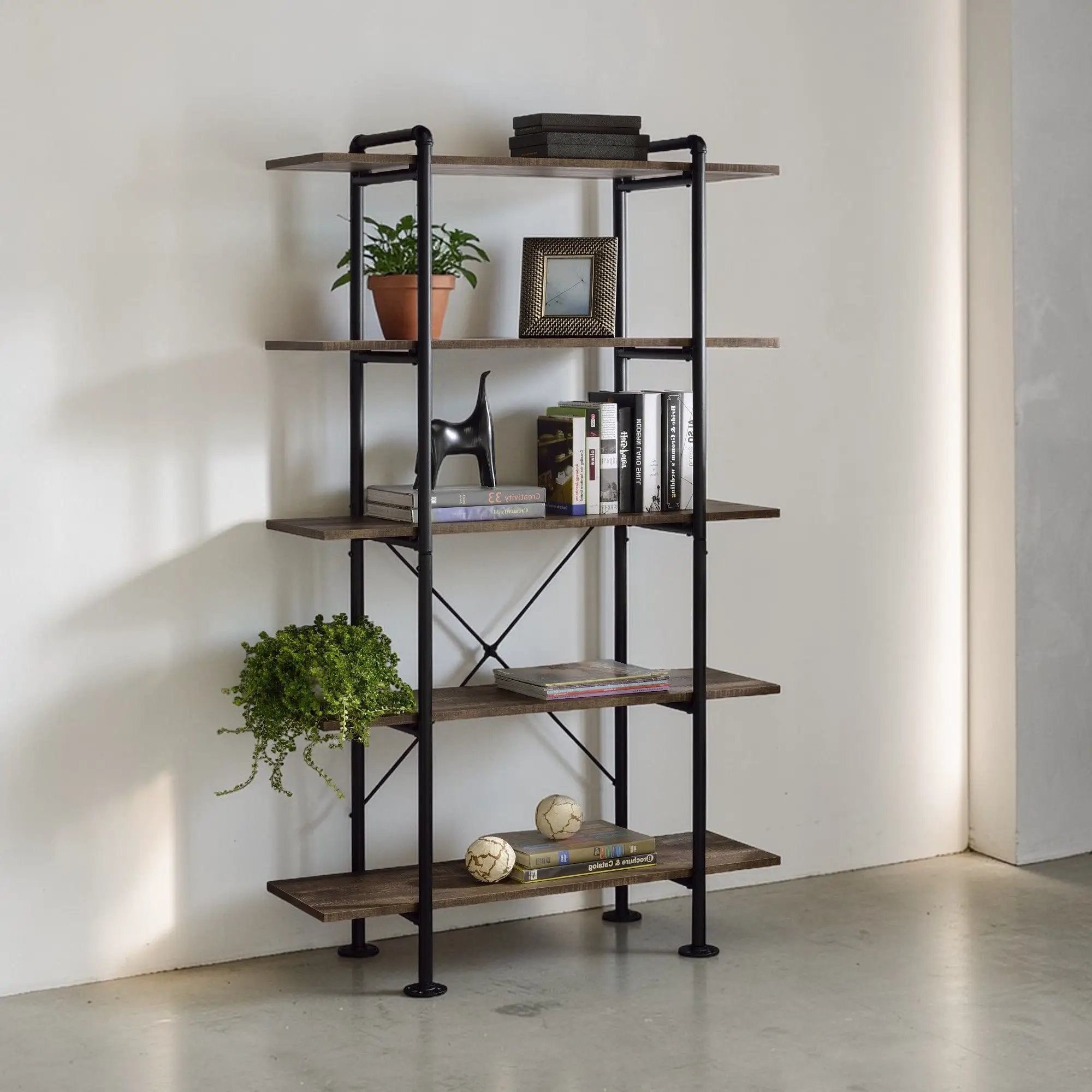 Nefo - Bookshelf - Oak by Unique Piece Furniture