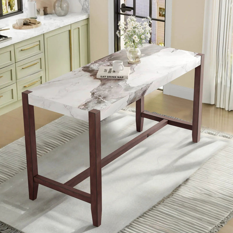 Counter Height Bar Table For Kitchen by Unique Piece Furniture