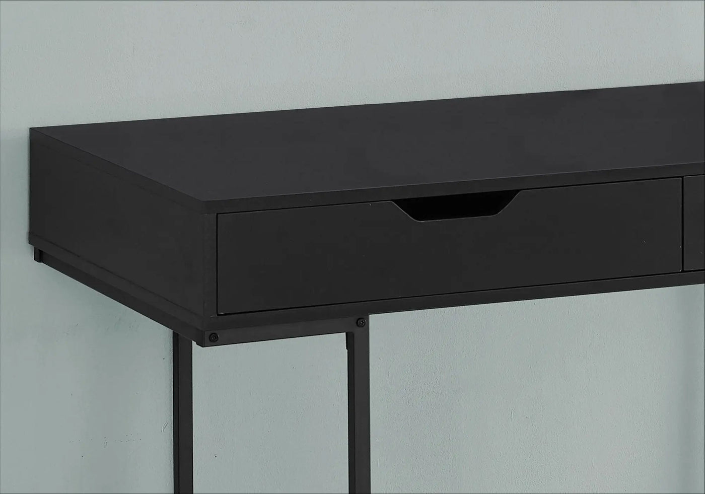 Computer Desk For Home Office, Laptop, Storage Drawers, Contemporary & Modern by HouseOfZazla