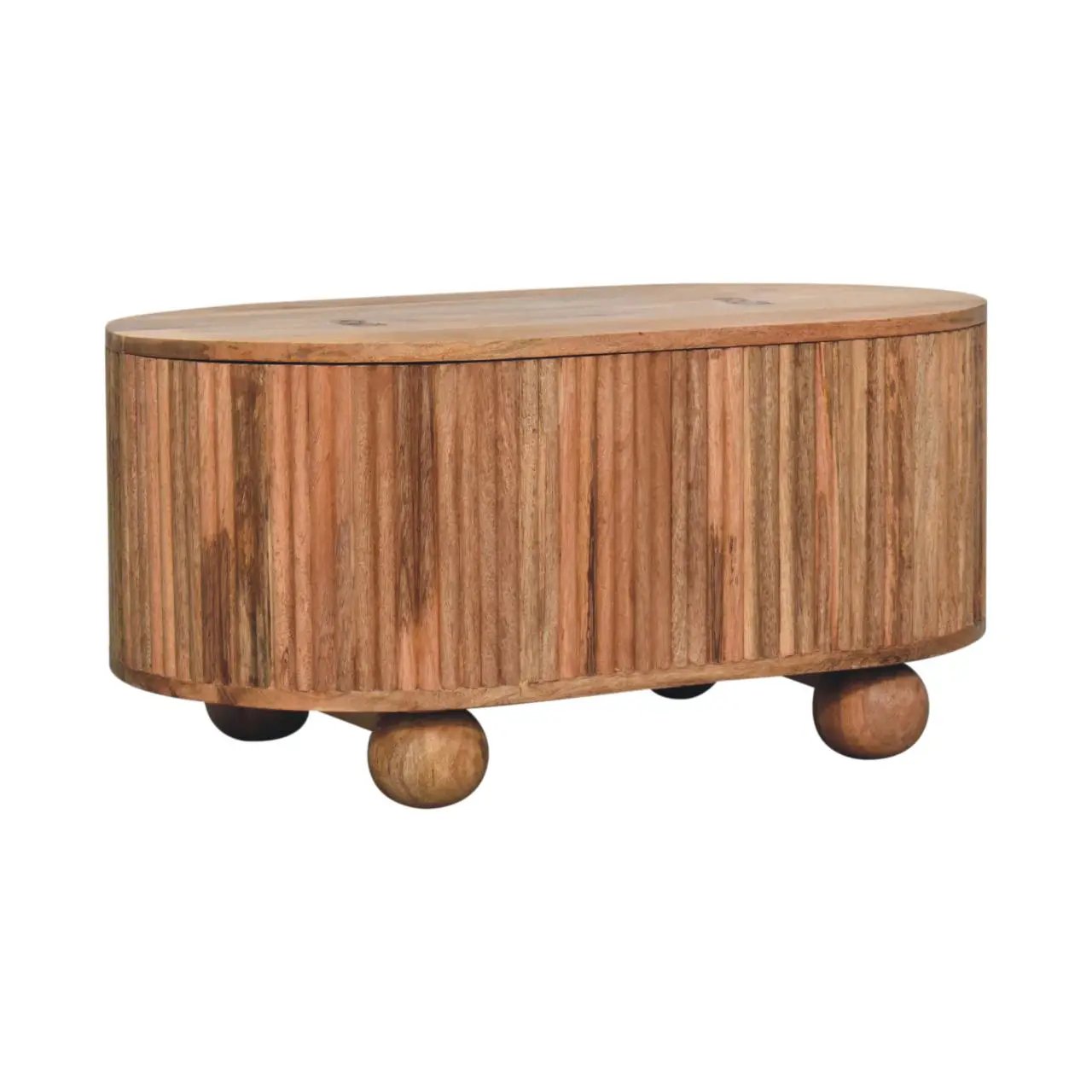Solid Wood Soba Ball Lid-Up Coffee Table by HouseOfZazla