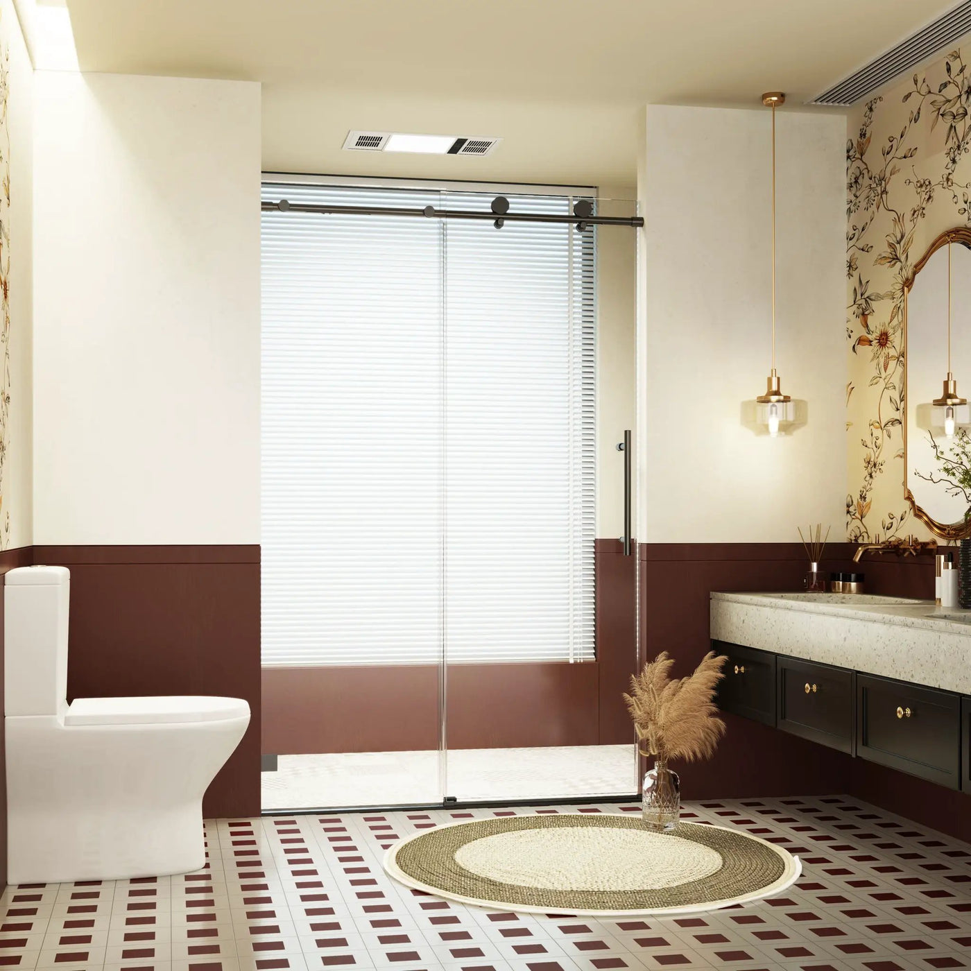 Frameless Single Sliding Soft Close Shower Doors, 5/16" Sgcc Tempered Glass by HouseOfZazla