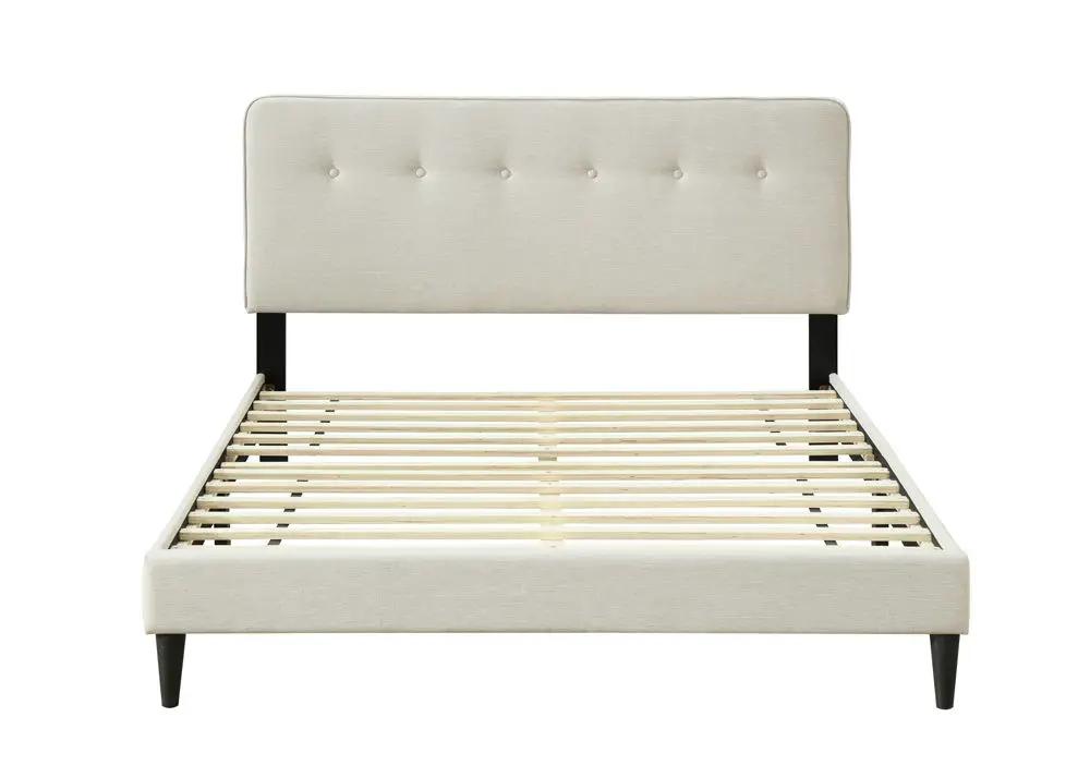 Upholstered Bed Compact With USB by HouseOfZazla