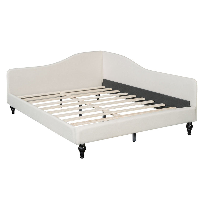 Modern L Shaped Daybed With Legs by HouseOfZazla