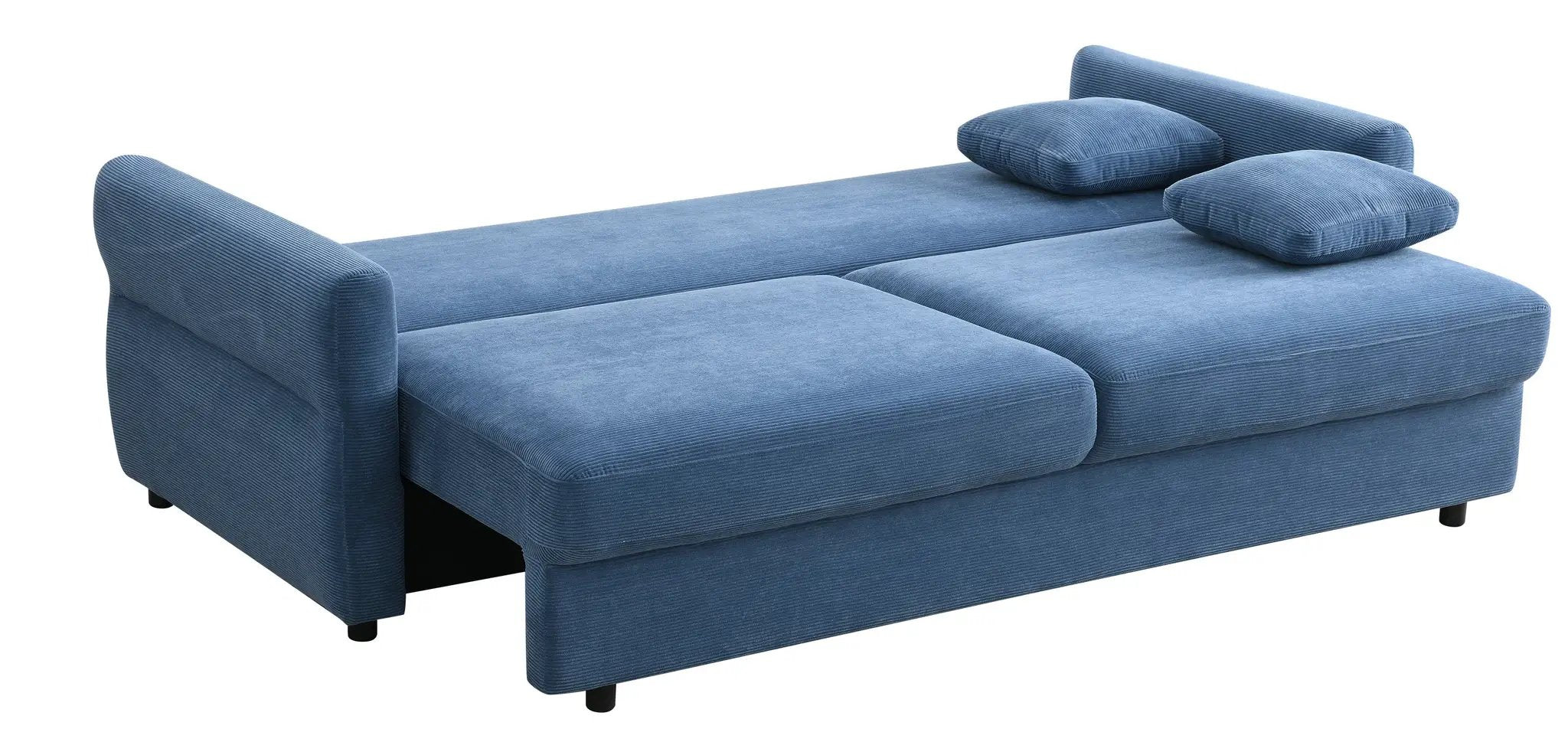 Haran Fabric Pull-Out Sleeper with Storage by HouseOfZazla