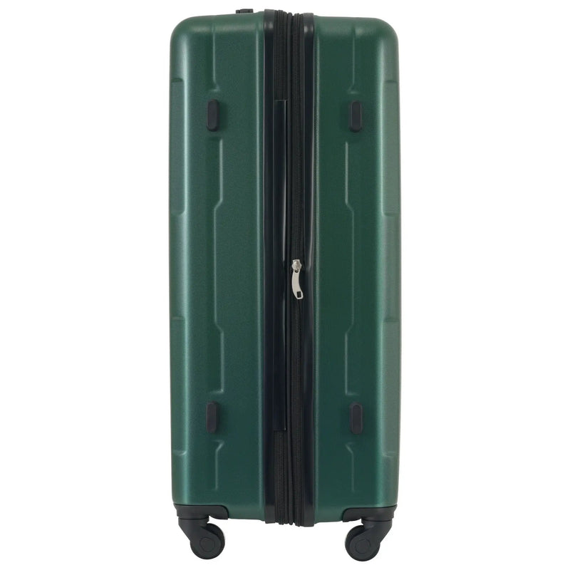 2 Piece Luggage Set With Bags Expanable Spinner Wheels ABS Lightweight Suitcase With Tsa Lock 20" / 24" by HouseOfZazla