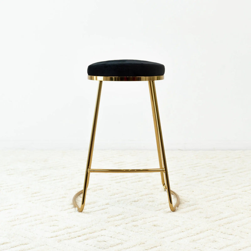 Jane - 26" Mid-Century Modern Luxury Upholstered Stool by HouseOfZazla