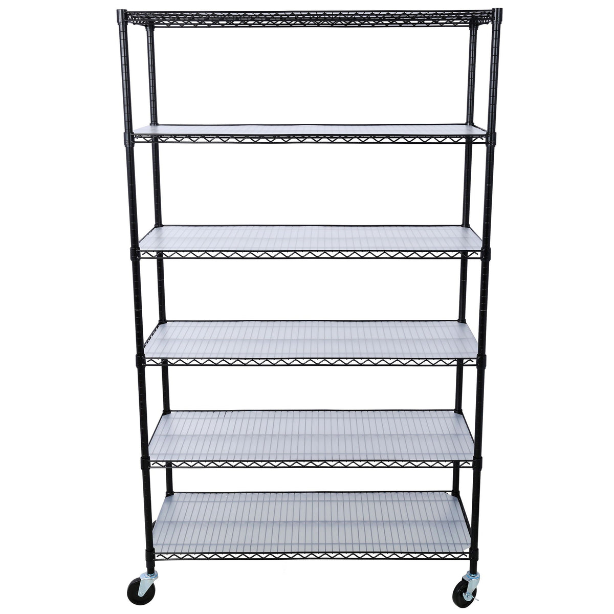 6 Tier Heavy Duty Metal Shelf Wire Shelving Unit, photo 5 of 40