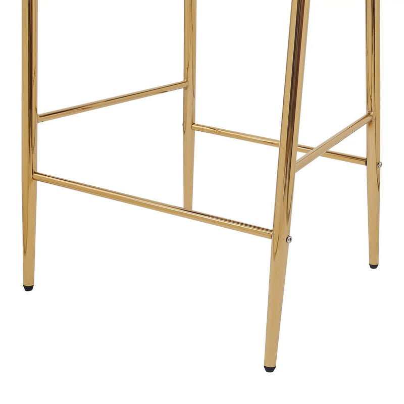 Fabric Counter Height Bar Stools (Set of 2) by HouseOfZazla