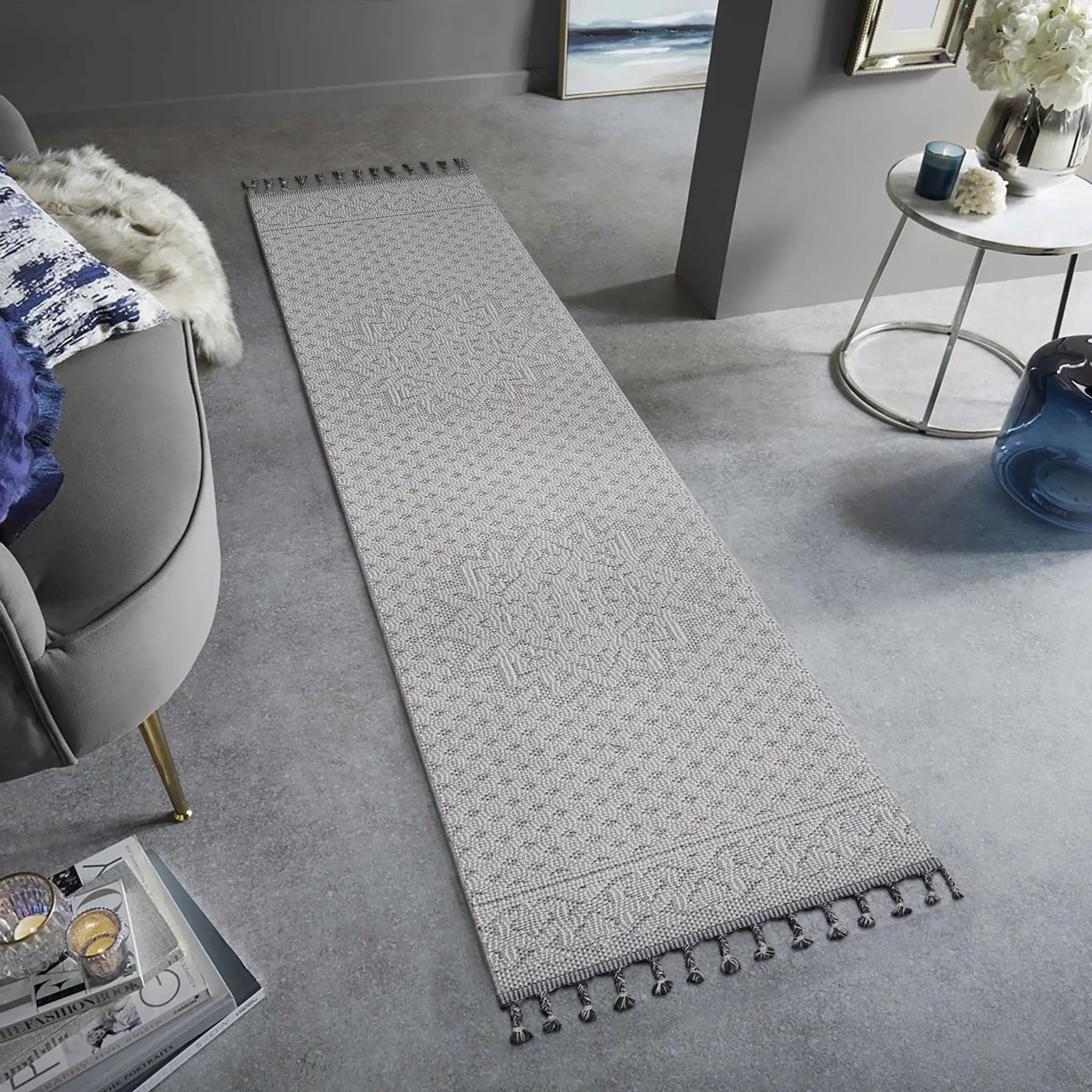 Guros - Medallion Indoor / Outdoor Area Rug by HouseOfZazla