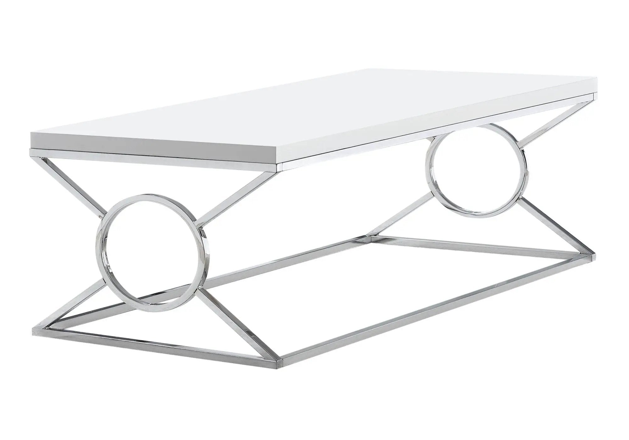 Table, Rectangular, Glossy Contemporary & Modern - White by Unique Piece Furniture