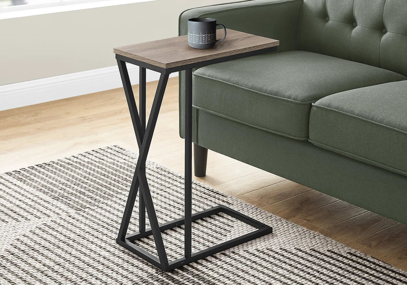 Accent Table C-Shaped - Contemporary Modern by HouseOfZazla